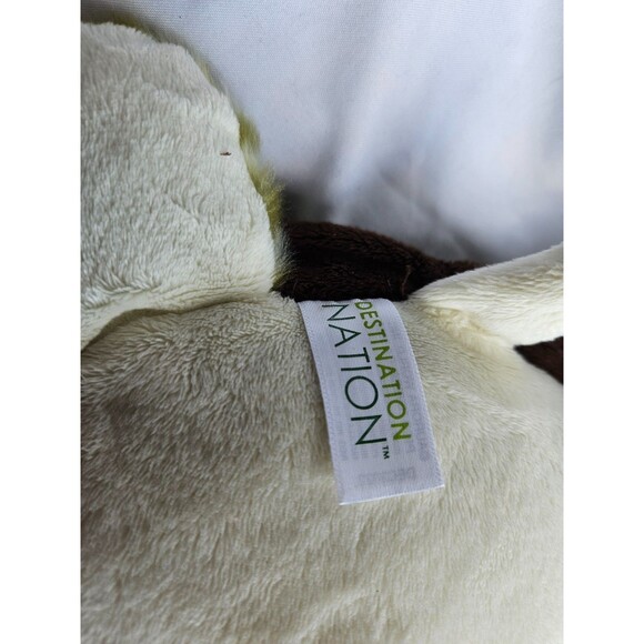 Destination Nation GREEN BROWN SEA TURTLE 12” Stuffed Animal - Picture 4 of 7